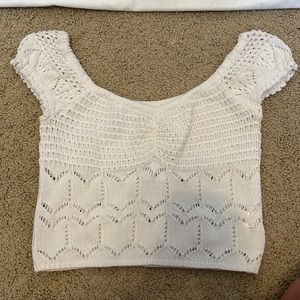 Aeropostale crochet top